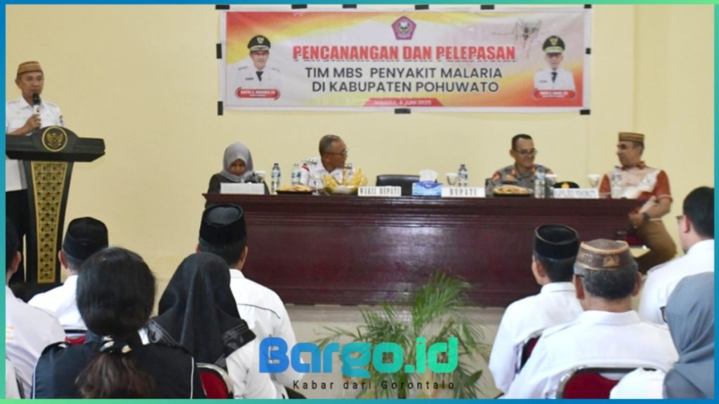 Pemkab Pohuwato Luncurkan Tim Survei Darah Massal untuk Tangani KLB Malaria
