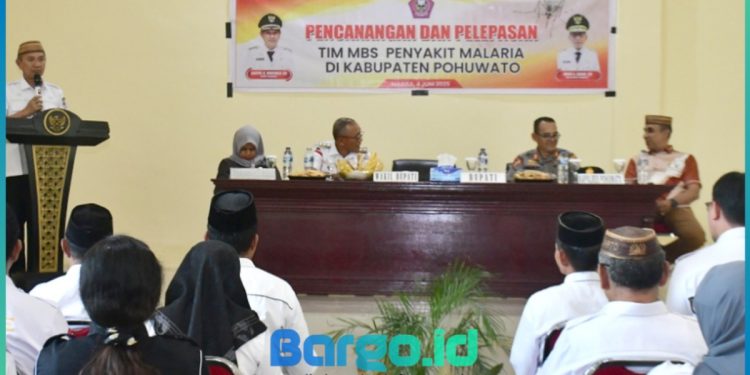 Pemkab Pohuwato Luncurkan Tim Survei Darah Massal untuk Tangani KLB Malaria
