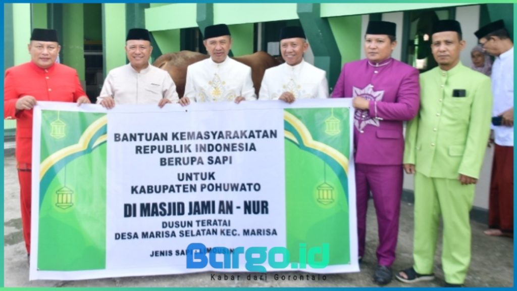 Sapi Kurban Presiden RI Diserahkan ke Masjid Jami An-Nur, Bupati Saipul: Semoga Jadi Berkah