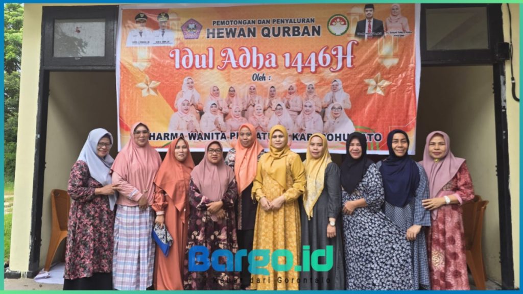 DWP Pohuwato Sembelih Tiga Ekor Sapi Kurban, Distribusi Daging Langsung ke Rumah Warga