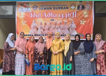 DWP Pohuwato Sembelih Tiga Ekor Sapi Kurban, Distribusi Daging Langsung ke Rumah Warga