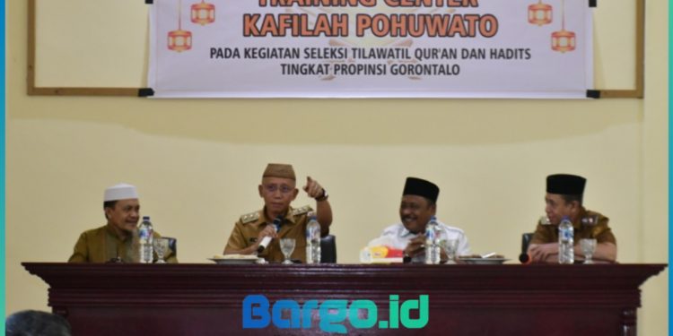 Dukung Penuh Kafilah STQH, Wabup Iwan Adam Tekankan Komitmen Juara