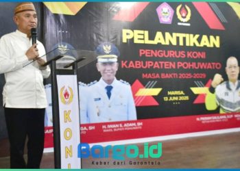 KONI Pohuwato 2025–2029 Resmi Dilantik, Bupati Saipul Dorong Lahirnya Atlet Berprestasi