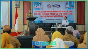 Wabup Iwan Adam Buka Sosialisasi SPIP Terintegrasi 2025, Dorong Budaya Sadar Risiko di Lingkungan Pemkab Pohuwato