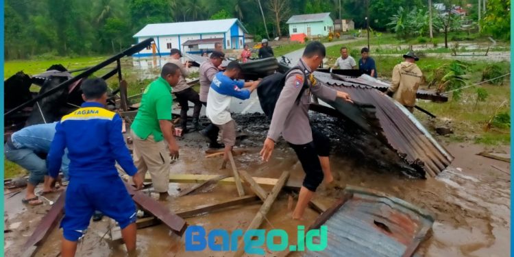 Curah Hujan Tinggi Sebabkan Banjir di Pohuwato, Kapolres AKBP Busroni Imbau Warga Tetap Waspada
