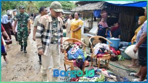 Pascabencana, Pemkab Pohuwato Salurkan Bantuan dan Tinjau Lokasi Banjir Bandang