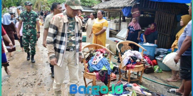 Pascabencana, Pemkab Pohuwato Salurkan Bantuan dan Tinjau Lokasi Banjir Bandang