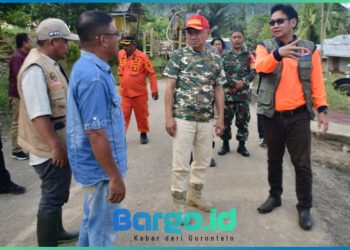 BNPB Pusat dan Pemkab Pohuwato Bahas Strategi Pemulihan Pascabanjir