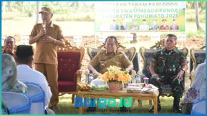 Bupati Saipul Apresiasi Kodim 1313 Pohuwato dengan Dukungan Kompi Produksi Dalam Rangka Peningkatan Pangan