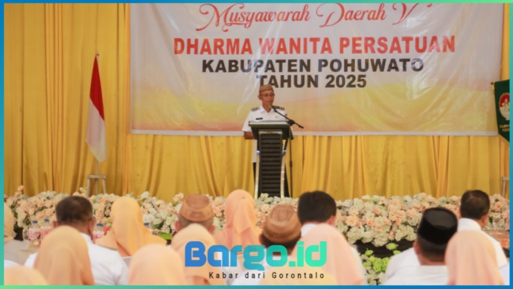 Pemkab Pohuwato Kukuhkan Pengurus DWP, Wabup Iwan Adam: Kompak dan Aktif