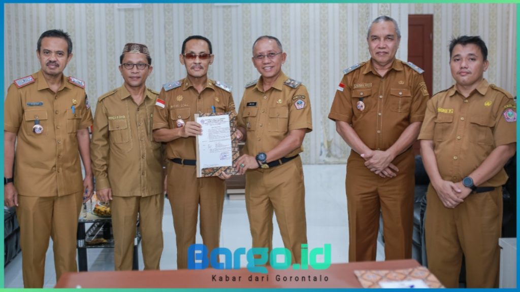 Wabup Pohuwato Pimpin Sertijab Plt Kadis Perhubungan, Bahari Gobel Resmi Gantikan Herdi Poha