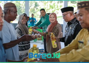 Pemprov Gorontalo Salurkan 1.542 Paket BLP3G di Pohuwato, Wabup Iwan Apresiasi Bentuk Kepedulian