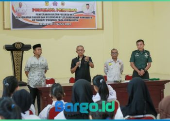 Wabup Pohuwato Lepas Atlet O2SN dan Serahkan Ijazah UKT Karate PORBIKAWA