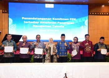 Bupati Saipul Teken Komitmen Manajemen Talenta ASN, Hadiri Seminar Nasional di Manado