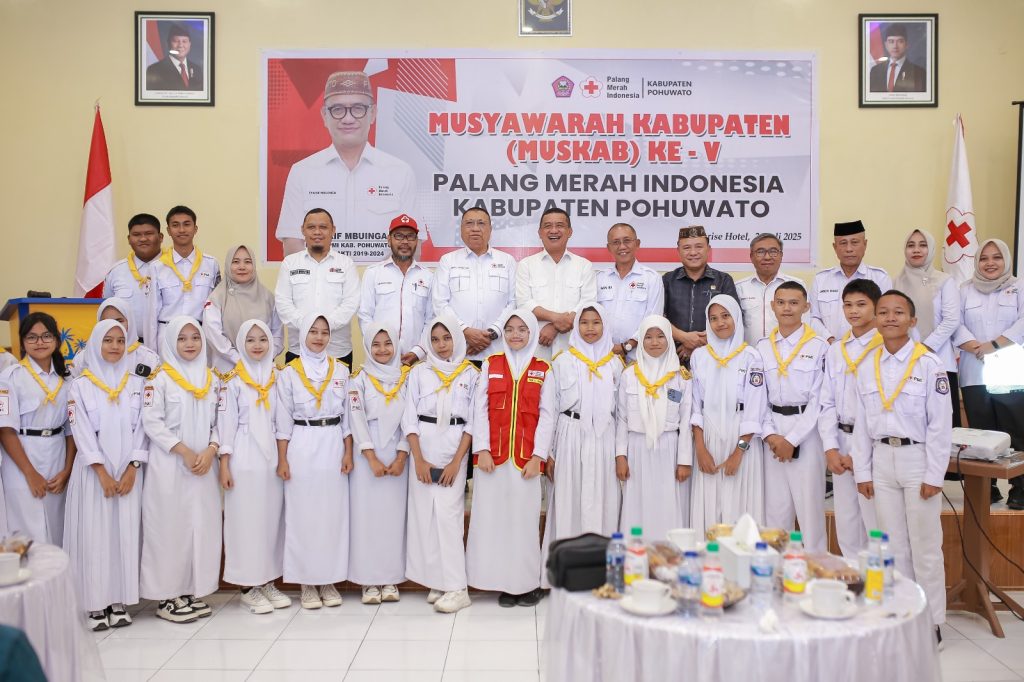 Muskab V PMI Pohuwato Tetapkan Iwan Adam Sebagai Ketua Baru, Siap Perkuat Aksi Kemanusiaan