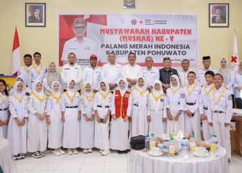 Muskab V PMI Pohuwato Tetapkan Iwan Adam Sebagai Ketua Baru, Siap Perkuat Aksi Kemanusiaan