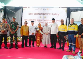 Pani Gold Project Renovasi Sekolah Ke-4, Gubernur Gorontalo Hadiri Serah Terima