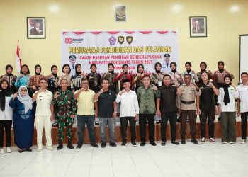 Wabup Pohuwato Buka Diklat Paskibraka, 30 Pelajar Siap Kibarkan Merah Putih di HUT RI ke-80