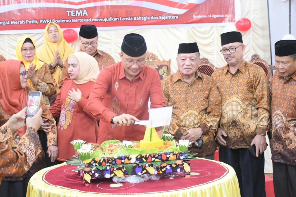 PWRI Boalemo Gelar HUT ke-63, Wabup Lahmudin Hambali Janji Organisasi Pensiunan PNS ini Akan Dapat Perhatian