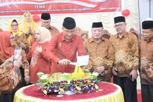 PWRI Boalemo Gelar HUT ke-63, Wabup Lahmudin Hambali Janji Organisasi Pensiunan PNS ini Akan Dapat Perhatian