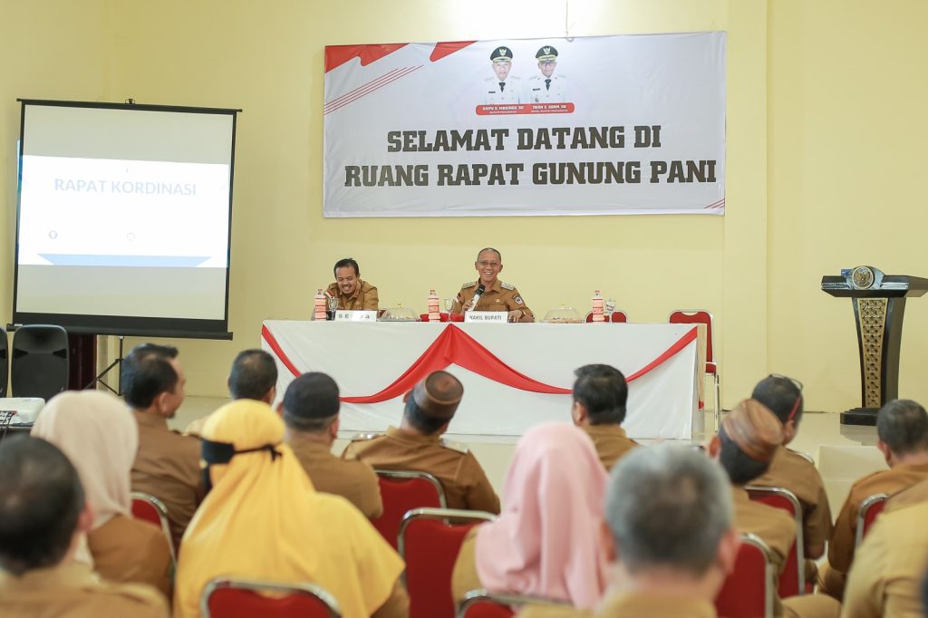 Pemkab Pohuwato Gelar Rakor Rencana Aksi Reformasi Birokrasi Tematik