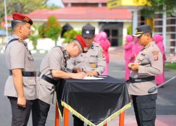 Mutasi Pejabat Polres Pohuwato, Kasatreskrim Hingga Kasat Polairud Berganti