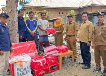 Rumah Kepala Dusun di Pohuwato Hangus Terbakar, Pemda Turun Bantu Korban