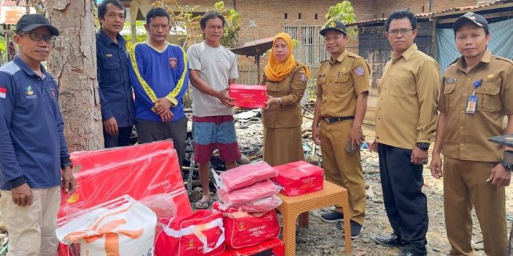 Rumah Kepala Dusun di Pohuwato Hangus Terbakar, Pemda Turun Bantu Korban