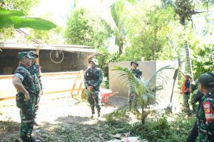 Danrem 133/NW Tinjau TMMD ke-126 di Gorontalo, Pastikan Pembangunan Jalan Rabat Beton Sesuai Target