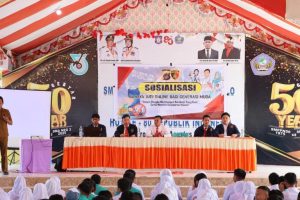 Polda Gorontalo Masuk Sekolah, Ditreskrimsus Edukasi 300 Siswa SMA Soal Bahaya Judi Online dan Pinjol Ilegal