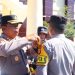 Kapolres Pohuwato Pimpin Pemasangan Ban Lengan Pamapta, Tanda Resmi Nomenklatur Baru di Polri