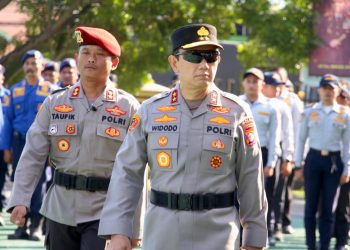 Jelang Musim Ekstrem, Polda Gorontalo Bersiap! Ratusan Personel Standby Hadapi Ancaman Bencana