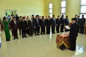 22 Pejabat Tinggi Pratama Pohuwato Dilantik, Bupati Saipul Mbuinga: Ini Amanah, Bukan Sekadar Jabatan