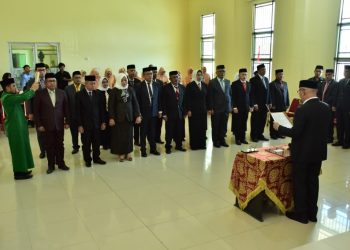 22 Pejabat Tinggi Pratama Pohuwato Dilantik, Bupati Saipul Mbuinga: Ini Amanah, Bukan Sekadar Jabatan