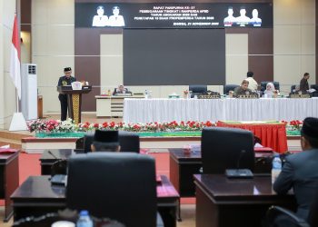 Ekonomi Melesat 7,16 Persen, Bupati Saipul Ungkap Capaian Daerah di Paripurna DPRD