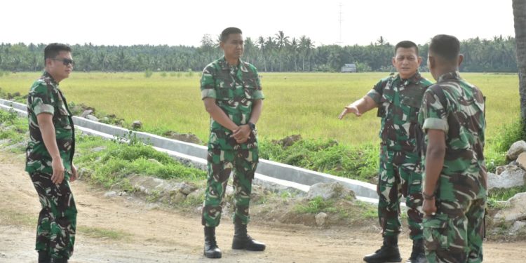 Brigjen Hardo Sihotang Cek Pembangunan KDMP di Randangan, Pastikan Tepat Waktu