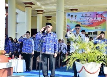 Upacara HUT Korpri ke-54 di Pohuwato, Wabup Iwan Adam Tegaskan Disiplin ASN