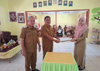 SDN 05 Buntulia Punya Kepsek Baru, Kadis Titip Pesan Soal Mutu Pendidikan