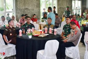 Dandim 1313 Lama Dilepas, Dandim Baru Disambut Forkopimda Pohuwato