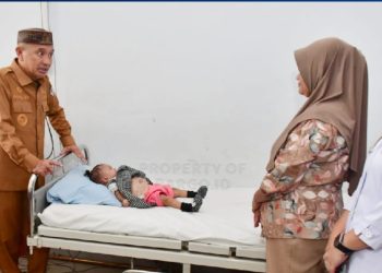 Sedih! Balita 6 Bulan Asal Paguat Lahir Tanpa Anus, Pemerintah Siap Biayai Operasi