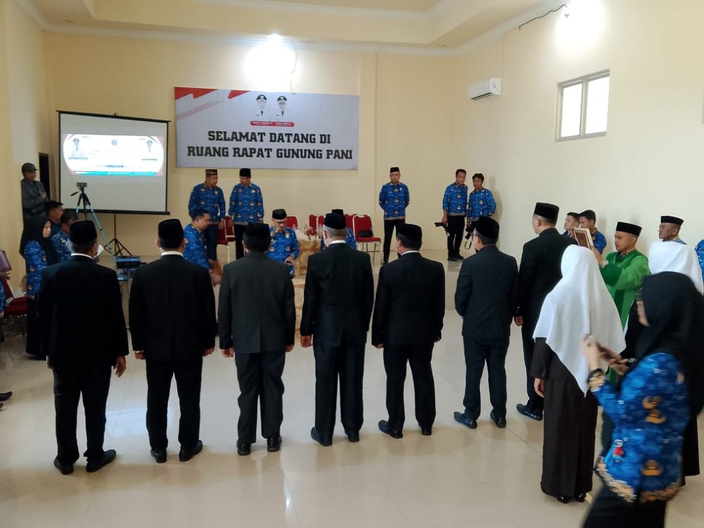 Rotasi Jabatan di Lingkungan Pemkab Pohuwato, Ini Nama-Nama Pejabatnya