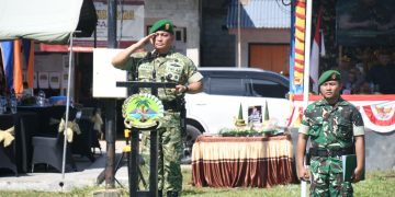 Lapangan Desa Balayo Jadi Saksi Peringatan Hari Juang Infanteri ke-77 Korem 133/NW
