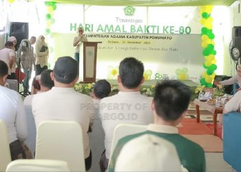 Pencanangan HAB ke-80 Kemenag di Pohuwato, Wabup Iwan S Adam: Pelayanan Harus Makin Profesional