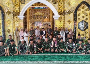 Peringati Hari Juang Kartika, Kodim Pohuwato Ajak Jamaah Masjid Al-Mujahidin Gelar Doa Bersama