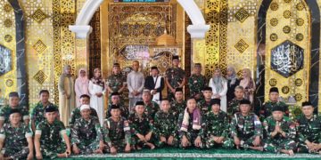 Peringati Hari Juang Kartika, Kodim Pohuwato Ajak Jamaah Masjid Al-Mujahidin Gelar Doa Bersama