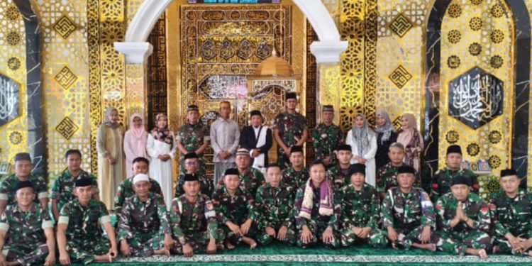 Peringati Hari Juang Kartika, Kodim Pohuwato Ajak Jamaah Masjid Al-Mujahidin Gelar Doa Bersama