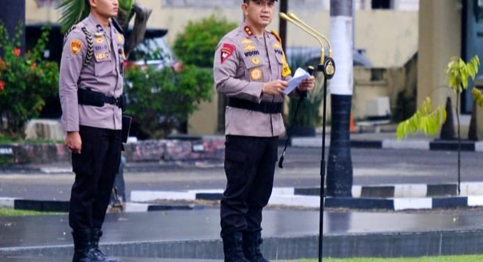 Polda Gorontalo Gelar Apel Pasukan Operasi Lilin Otanaha 2025, Siap Amankan Natal dan Tahun Baru