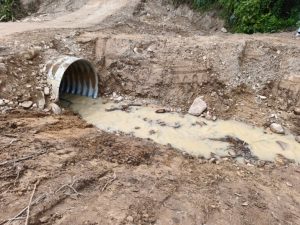 PGM Perkuat Infrastruktur Lingkar Tambang, Jalan Penghubung Antar Dusun Hulawa Dibenahi