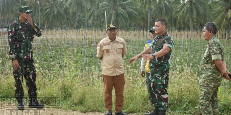 Danrem 133/NW dan Kapoksahli Pangdam XIII/Merdeka Pastikan Program Cetak Sawah Berjalan Optimal