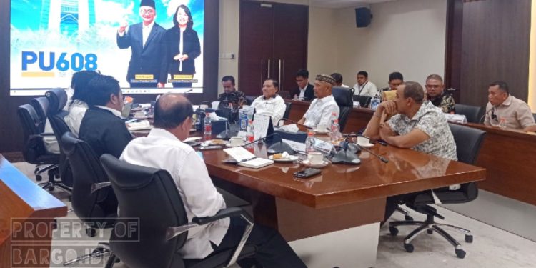 Anggaran Kantor Bupati Aman, Bupati Pohuwato Usulkan Sekolah Rakyat dan Pasar Sehat ke Kementerian PU